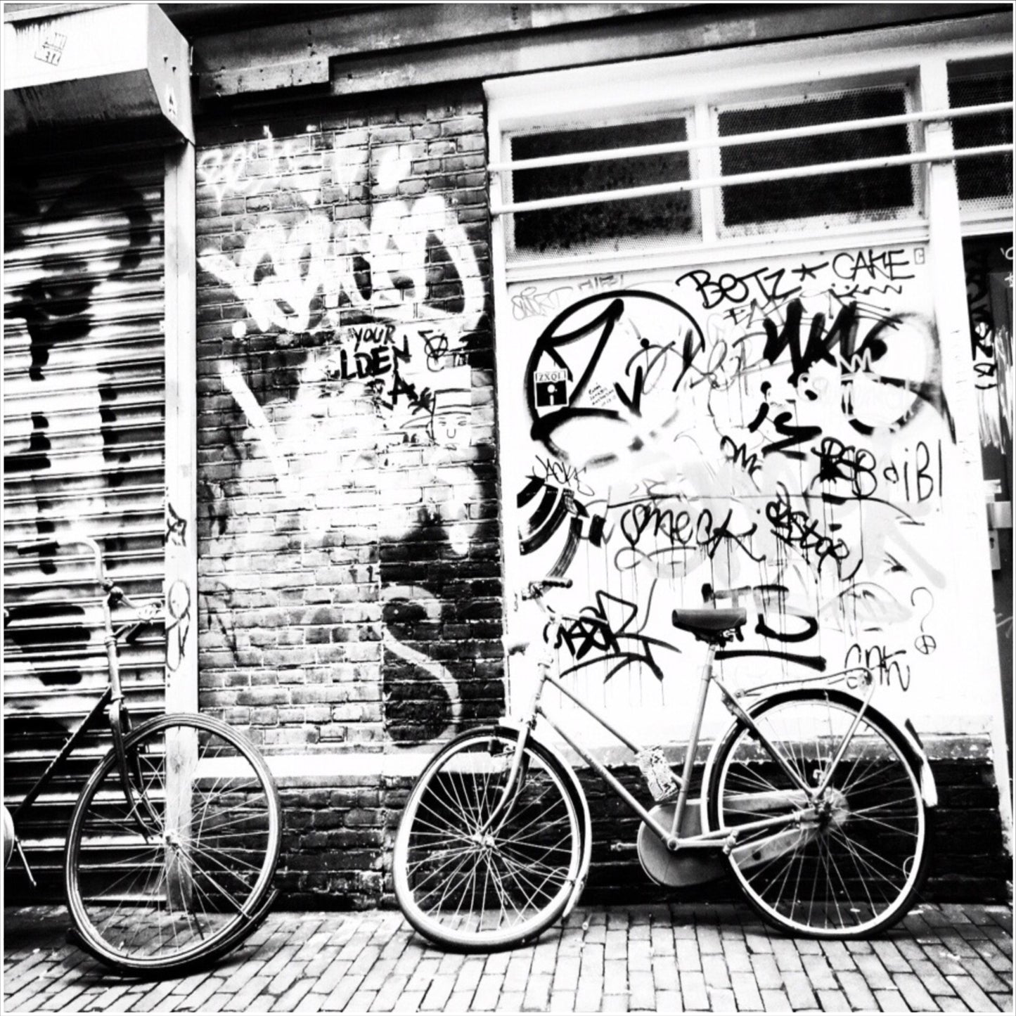 Amsterdam - Bikes & Street Art